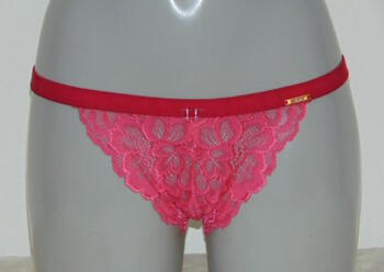 Sapph Eye Candy Roze/Rood String