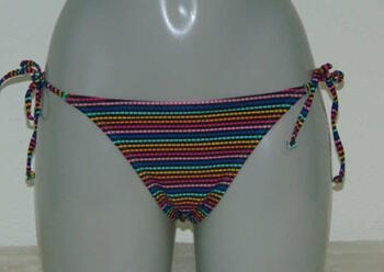 LingaDore Beach Ipanema Zwart/Print Bikini Broekje