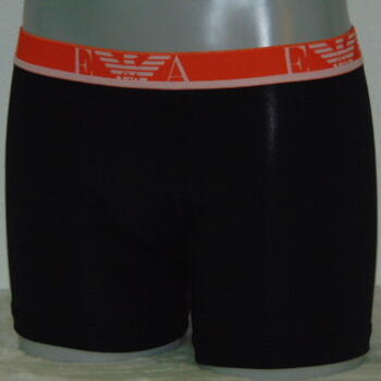 Armani Heren Piccolo Zwart/Oranje Boxershort