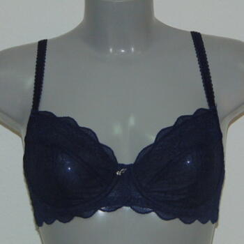 Cybéle Embroidery Marine Blauw Niet voorgevormde bh