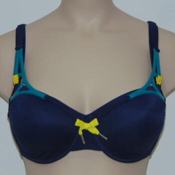 Marlies Dekkers Badmode Lagerthas Journey Marine Blauw Voorgevormde Bikinitop