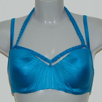 Marlies Dekkers Badmode Holi Glamour Blauw Voorgevormde Bikinitop