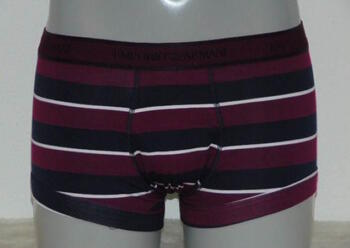 Armani Heren Trunk Bordeaux Boxershort