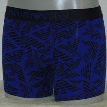 Armani Heren Superiore Blauw/Print Boxershort