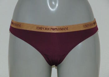 Armani Dames Microfiber Aubergine Brazilian