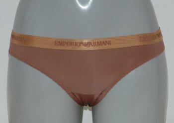 Armani Dames Microfiber Bruin Slip