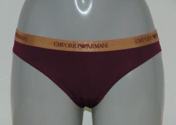 Armani Dames Microfiber Aubergine Slip
