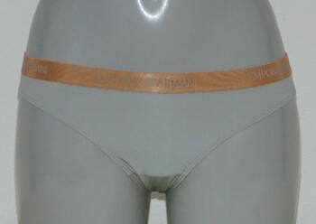 Armani Dames Microfiber Grijs Slip