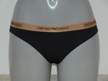 Armani Dames Microfiber Zwart Slip