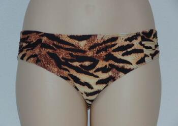 Missya Orchid Bruin/Print Bikini Broekje