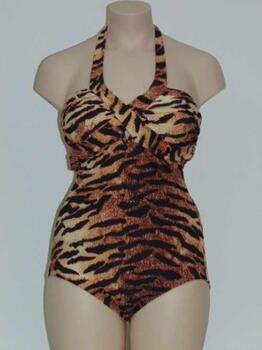 Missya Viola Bruin/Print Badpak