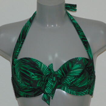 Missya Rose Groen/Print Voorgevormde Bikinitop