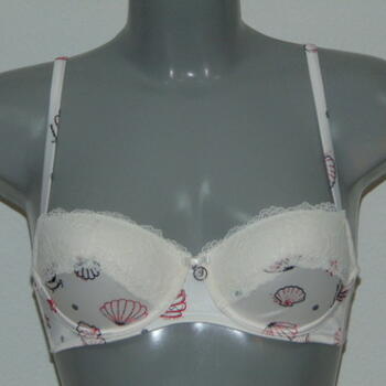 Armani Dames Avorio Stampato Ivoor/Print Voorgevormde bh