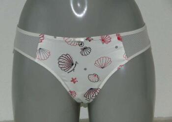 Armani Dames Avorio Stampato Ivoor/Roze Brazilian