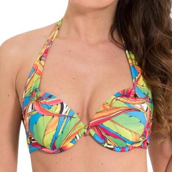 LingaDore Beach Carnaval Blauw Voorgevormde Bikinitop