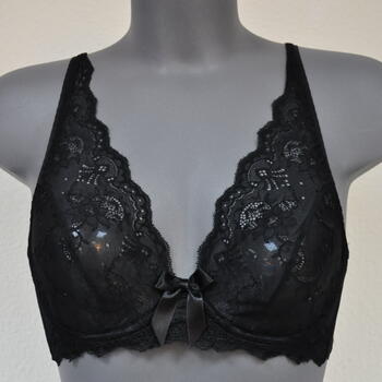 Eva In the Mood for Lace Zwart Niet voorgevormde bh