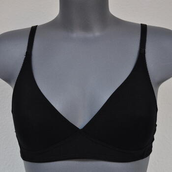 Eva Silk Zwart Wireless bh