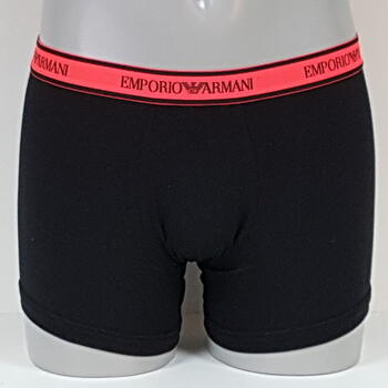 Armani Heren Eagle Zwart/Roze Boxershort