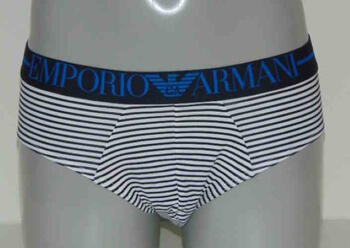 Armani Heren Eagle Marine Blauw/Wit Heren Slip