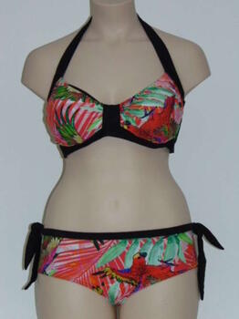 Lentiggini Parrot Rood Bikini Set