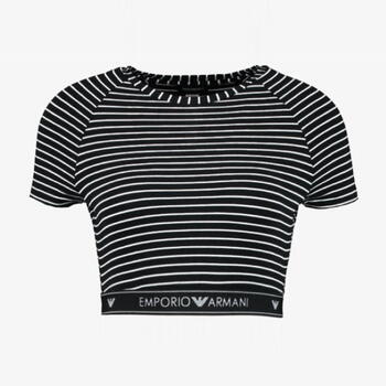 Armani Dames Mon Amour Zwart/Wit Top / Shirt