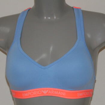 Armani Dames Armani Sport Baby Blauw Wireless bh