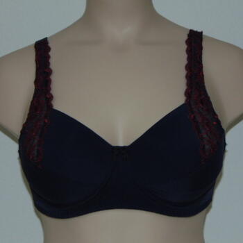 Elbrina Helen Marine Blauw/Rood Niet voorgevormde bh