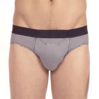 HOM Simon Marine Blauw/Wit Heren Slip