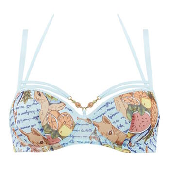 Marlies Dekkers No Te Olvido Blauw/Multicolor Voorgevormde bh