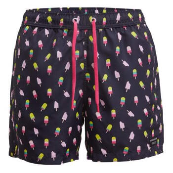 Björn Borg Popsicle Zwart/Print Zwemshort