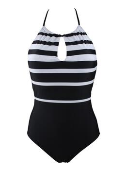 Lentiggini Jolie Marine Blauw/Wit Badpak