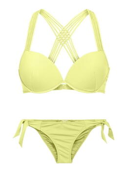 LingaDore Beach Sunrise Lime Bikini Set