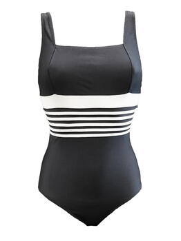 Nickey Nobel Nautic Zwart/Wit Badpak