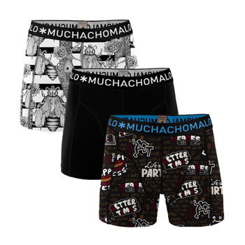 Muchachomalo Beehive Pinata Zwart/Print Boxershort