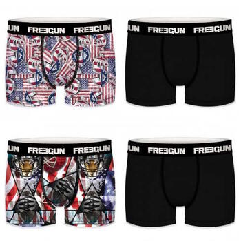 Freegun USA SPORTS Zwart/Multicolor Sport Boxer