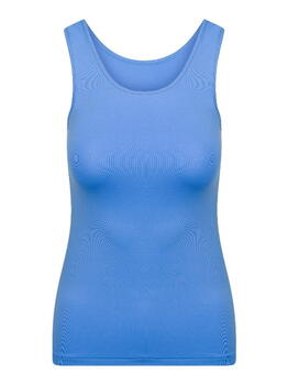 RJ Bodywear Pure Color Blauw Dames Hemd