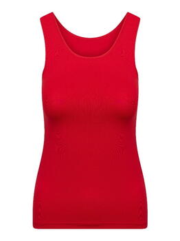 RJ Bodywear Pure Color Donker Rood Dames Hemd