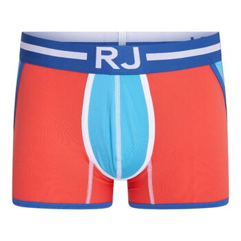 RJ Bodywear Men Pure Color  Koraal/Blauw Sport Boxer
