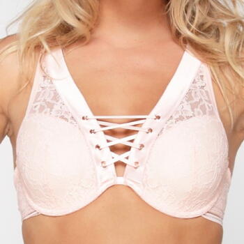 LingaDore Scallop Shell Pastel Roze Voorgevormde bh