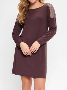 LingaDore Night Butternut Incense Bruin Nachthemd