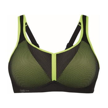 Anita Active Air Control Deltapad Zwart/Geel Sport bh