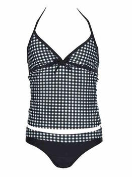 Nickey Nobel Brigitte Zwart/Wit Tankini Set