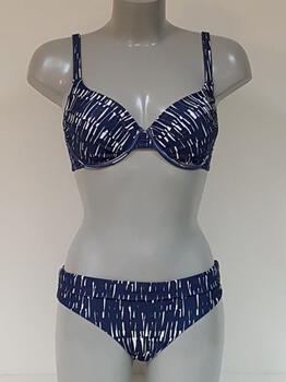 Bomain Seychellen Jeans Blauw Bikini Set