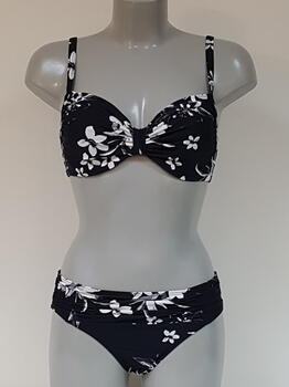 Bomain Bora Bora Zwart/Wit Bikini Set