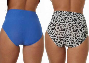 After Eden Unlimited Blauw/Print Slip