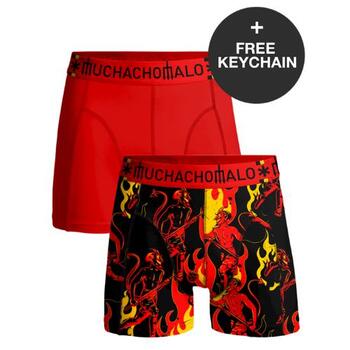 Muchachomalo Football BE Rood/Zwart Boxershort