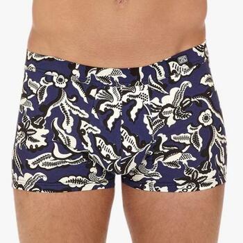 HOM Catalan Marine Blauw/Print Boxershort