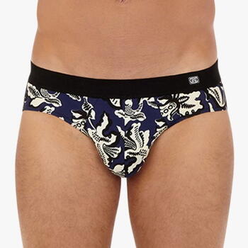 HOM Catalan Marine Blauw/Print Slip