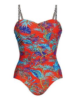 Anita Badmode Artemis Oranje/Print Badpak