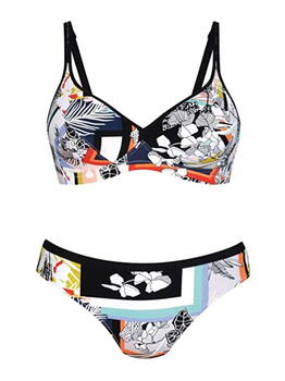 Anita Badmode Asa Wit/Print Bikini Set